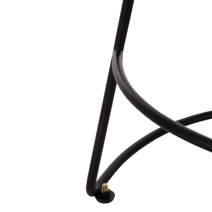 ΣΚΑΜΠΟ BAR ELEANOR ΜΑΣΙΦ ΞΥΛΟ ΑΚΑΚΙΑΣ ΜΕΤΑΛΛΟ 50x43x78