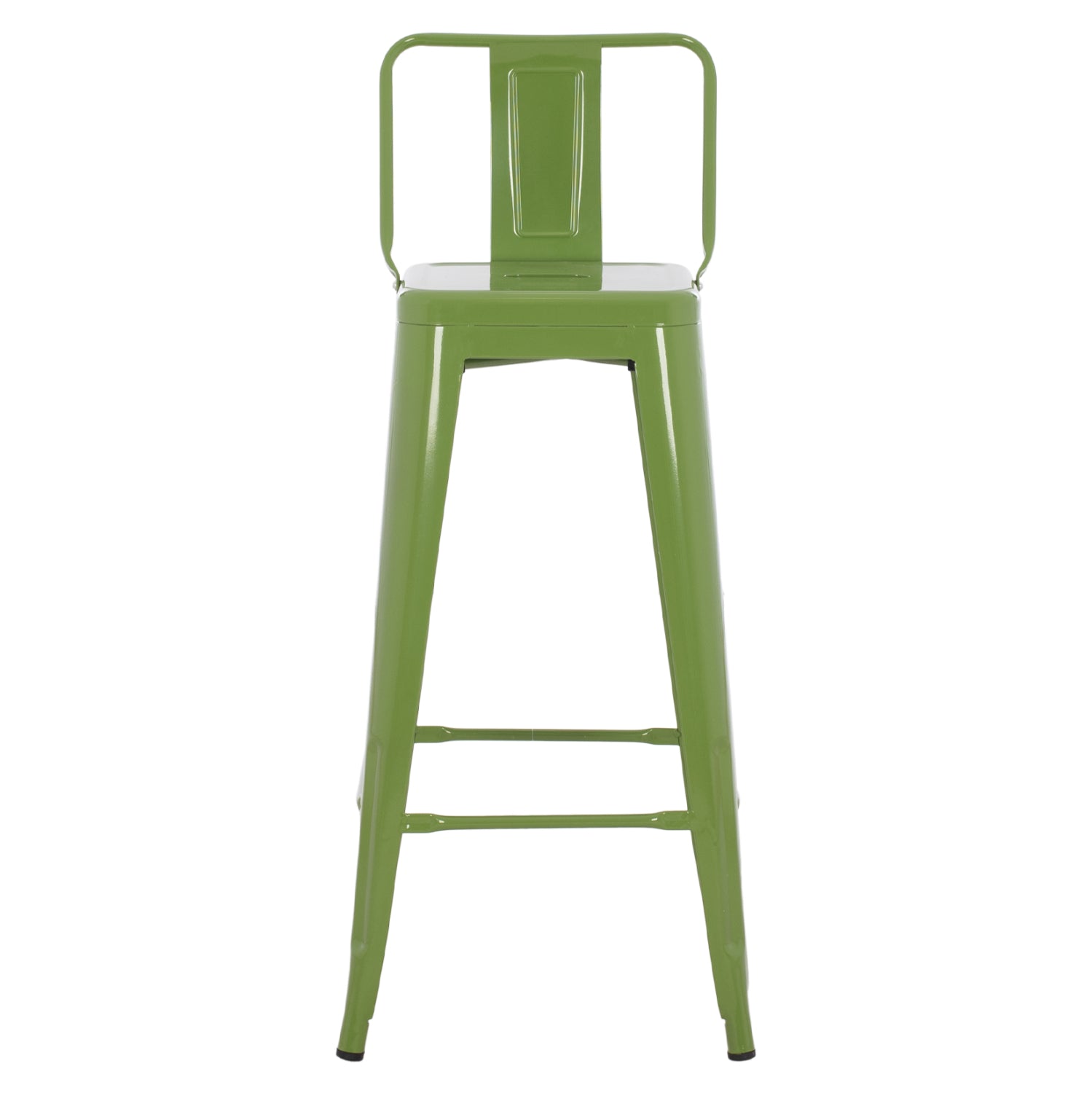 ΣΚΑΜΠΟ BAR ME ΠΛΑΤΗ ΜΕΤΑΛΛΙΚΟ MELITA PRO LIGHT OLIVE GREEN 42x42x100