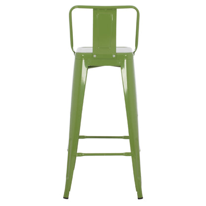 ΣΚΑΜΠΟ BAR ME ΠΛΑΤΗ ΜΕΤΑΛΛΙΚΟ MELITA PRO LIGHT OLIVE GREEN 42x42x100