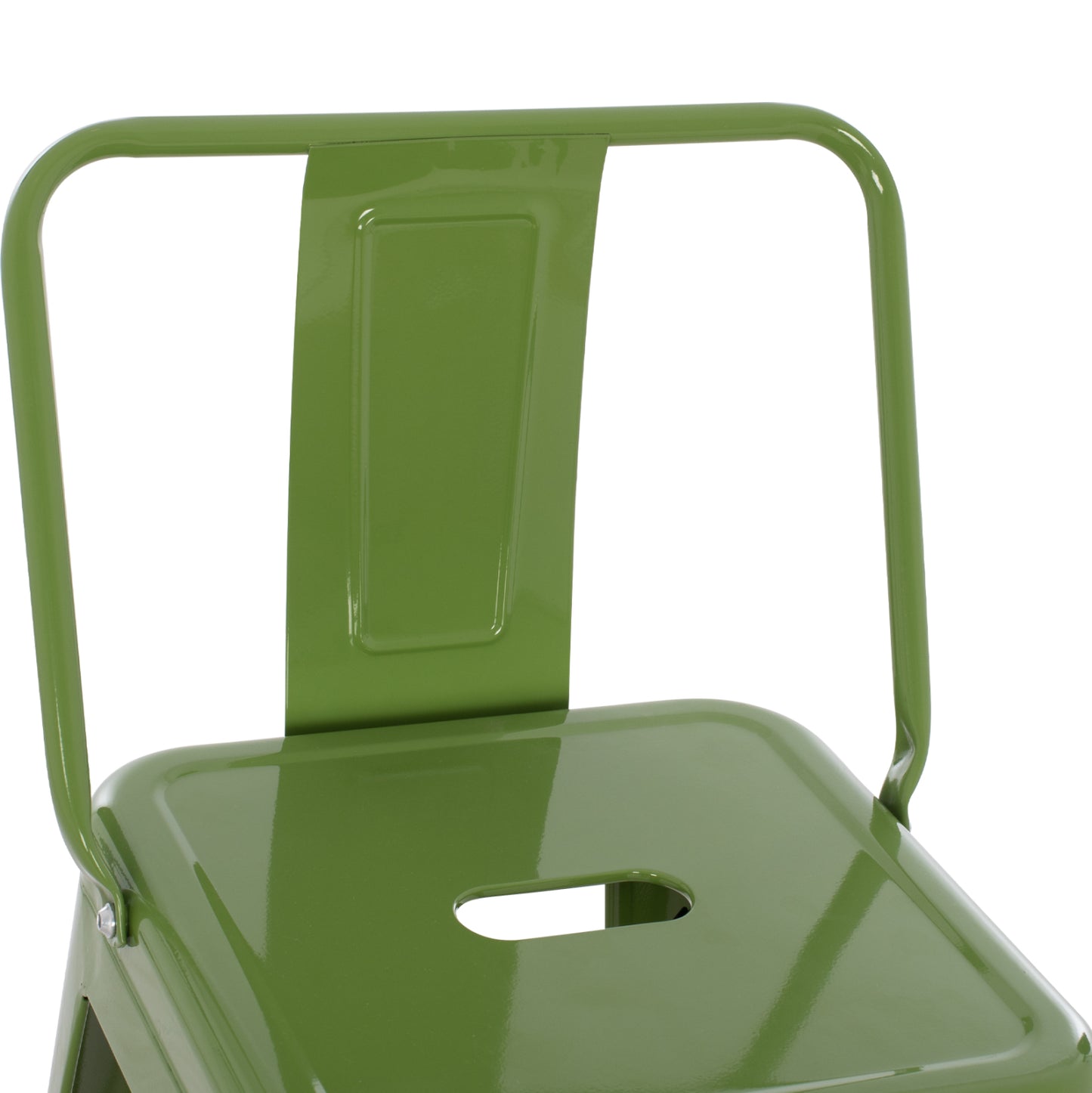 ΣΚΑΜΠΟ BAR ME ΠΛΑΤΗ ΜΕΤΑΛΛΙΚΟ MELITA PRO LIGHT OLIVE GREEN 42x42x100