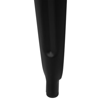 ΣΚΑΜΠΟ BAR ΜΕΤΑΛΛΙΚΟ MELITA ME ΠΛΑΤΗ ΜΑΥΡΟ ΜΑΤ 43x43x95