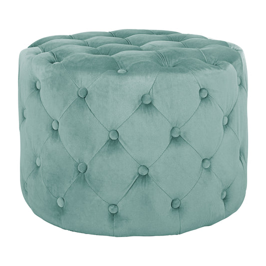 ΣΚΑΜΠΟ KASSIE ΦΥΣΤΙΚΙ ΒΕΛΟΥΔΟ ΤΥΠΟΥ CHESTERFIELD Φ60x43