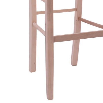 BAR STOOL TERELL UNPAINTED 40x42x105