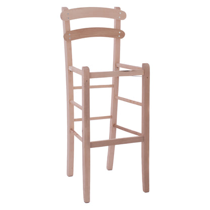 BAR STOOL TERELL UNPAINTED 40x42x105