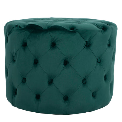 ΣΚΑΜΠΟ KASSIE ΚΥΠΑΡΙΣΣΙ ΒΕΛΟΥΔΟ ΤΥΠΟΥ CHESTERFIELD Φ60x43