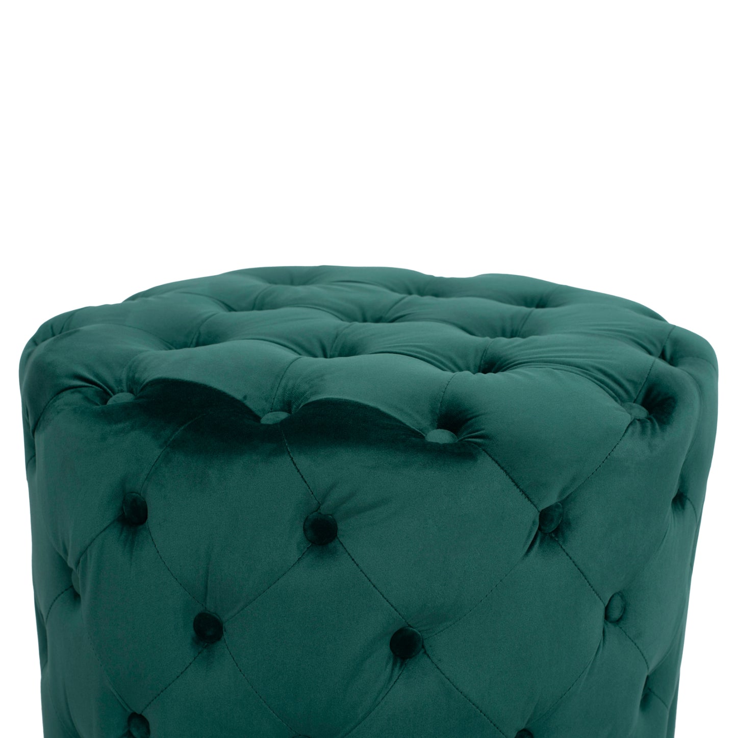 ΣΚΑΜΠΟ KASSIE ΚΥΠΑΡΙΣΣΙ ΒΕΛΟΥΔΟ ΤΥΠΟΥ CHESTERFIELD Φ60x43