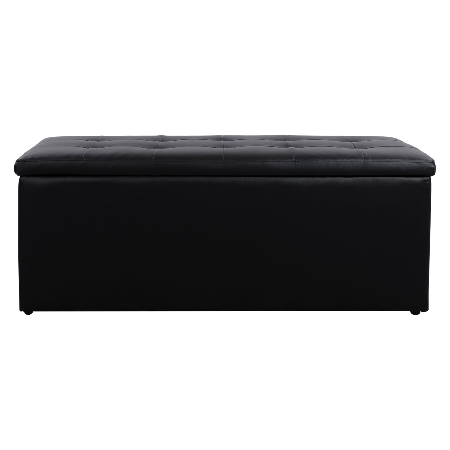 ΣΚΑΜΠΟ PU ΜΕ ΑΠΟΘΗΚΕΥΤΙΚΟ ΧΩΡΟ TRISCUBE ΜΑΥΡΟ 121x51.5x50