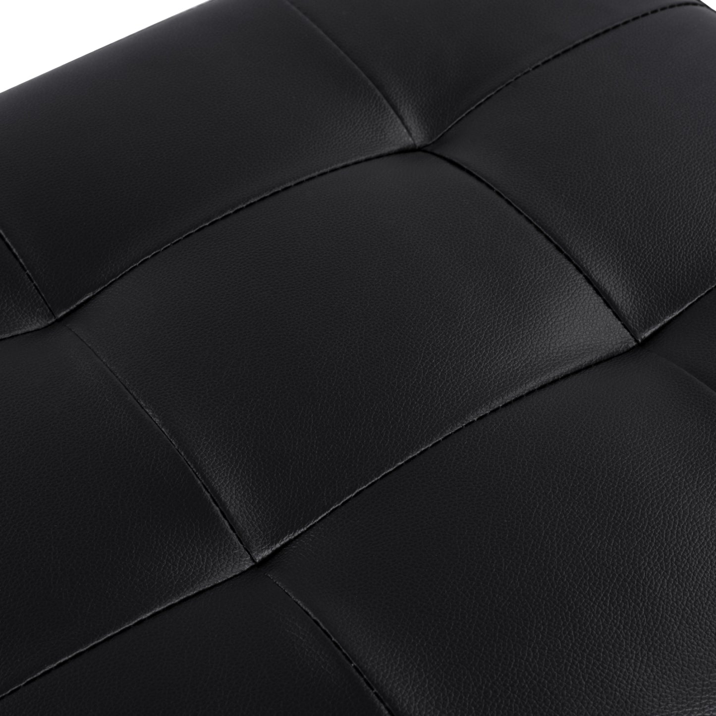 ΣΚΑΜΠΟ PU ΜΕ ΑΠΟΘΗΚΕΥΤΙΚΟ ΧΩΡΟ TRISCUBE ΜΑΥΡΟ 121x51.5x50