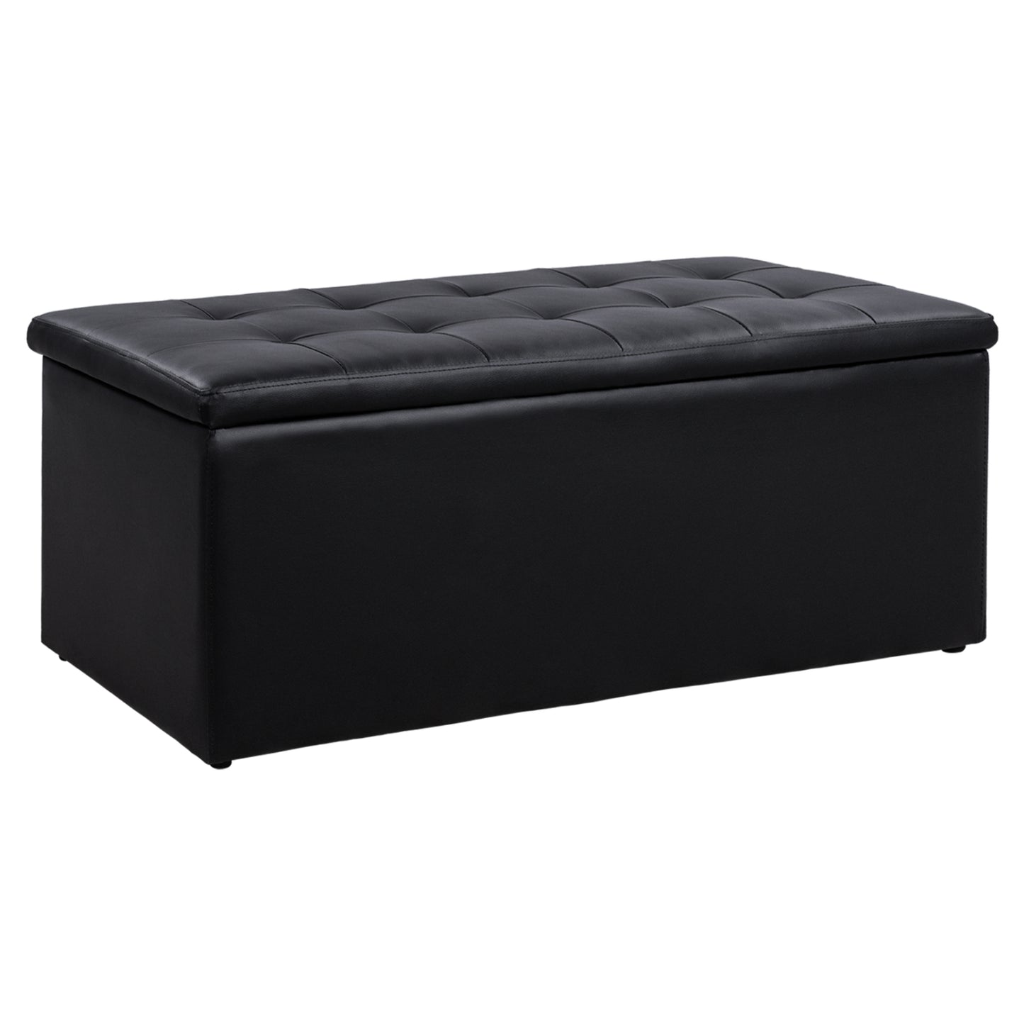 ΣΚΑΜΠΟ PU ΜΕ ΑΠΟΘΗΚΕΥΤΙΚΟ ΧΩΡΟ TRISCUBE ΜΑΥΡΟ 121x51.5x50