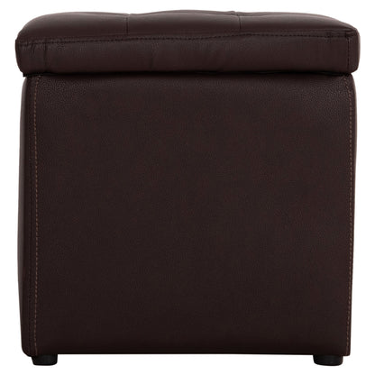 ΣΚΑΜΠΩ ΜΕ ΑΠΟΘΗΚΕΥΤΙΚΟ ΧΩΡΟ PU ΚΑΦΕ CUBE 38x38x36.5