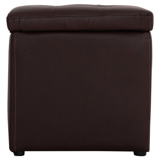ΣΚΑΜΠΩ ΜΕ ΑΠΟΘΗΚΕΥΤΙΚΟ ΧΩΡΟ PU ΚΑΦΕ CUBE 38x38x36.5