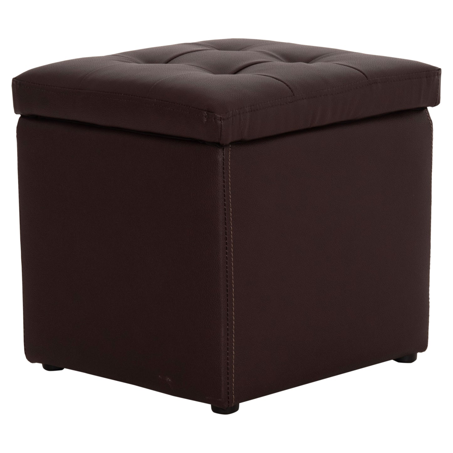 ΣΚΑΜΠΩ ΜΕ ΑΠΟΘΗΚΕΥΤΙΚΟ ΧΩΡΟ PU ΚΑΦΕ CUBE 38x38x36.5