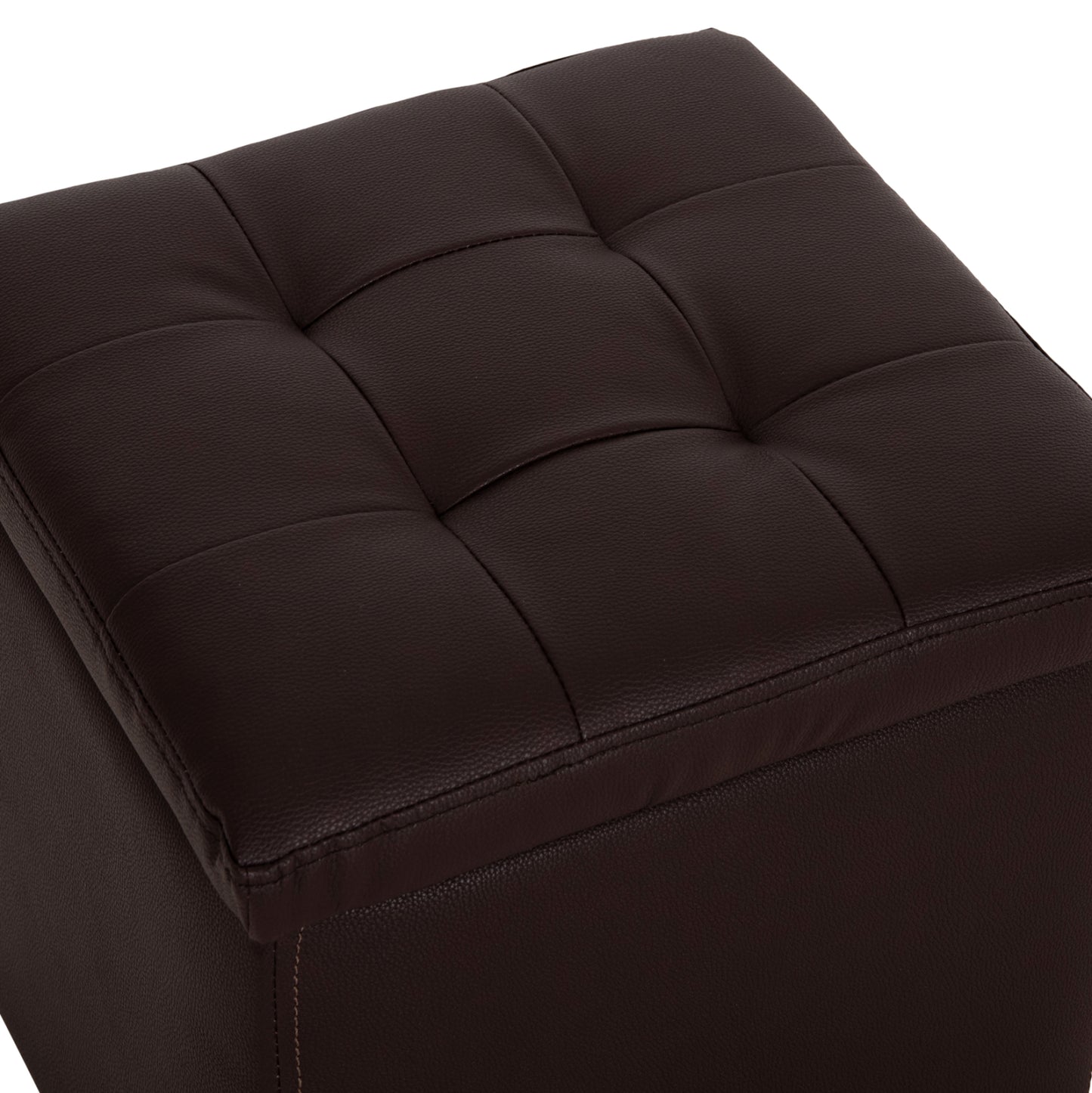 ΣΚΑΜΠΩ ΜΕ ΑΠΟΘΗΚΕΥΤΙΚΟ ΧΩΡΟ PU ΚΑΦΕ CUBE 38x38x36.5
