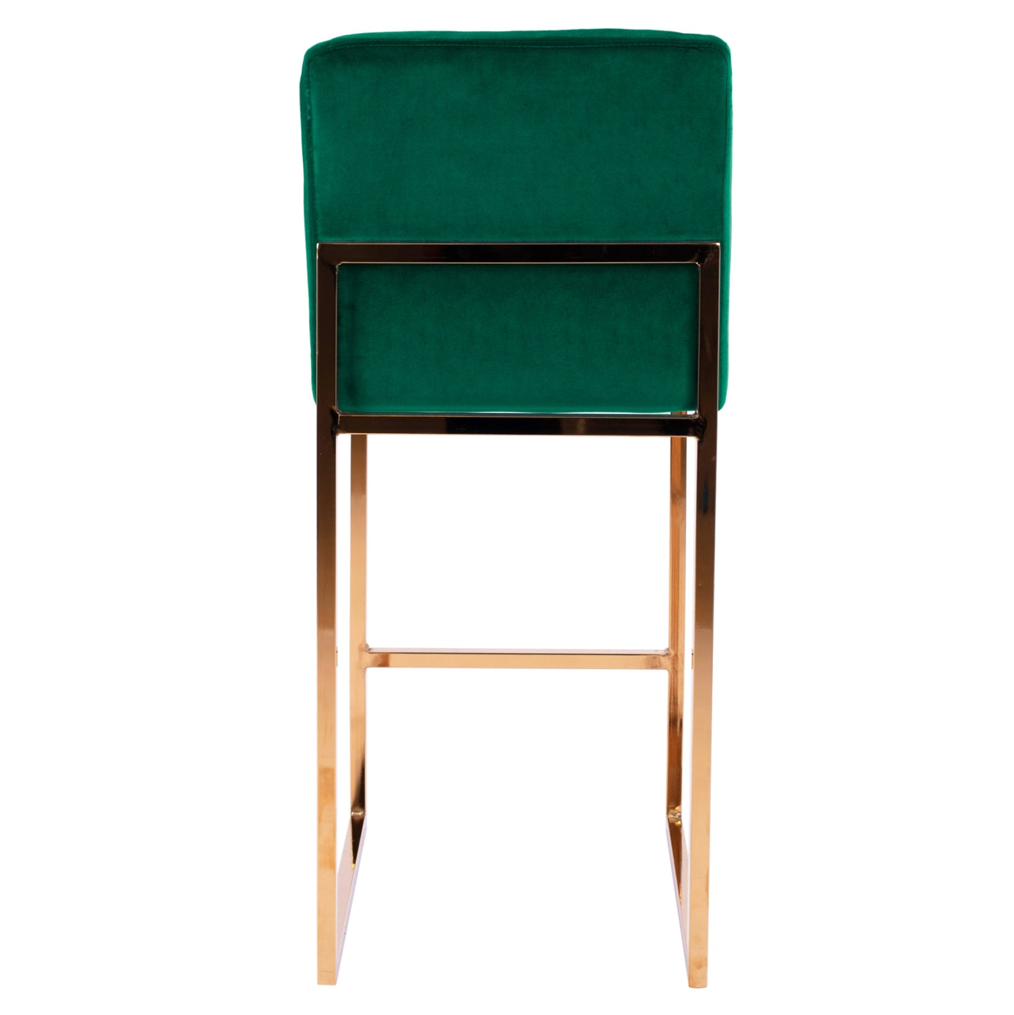 BAR STOOL PIPER VELVET CYPRESS & GOLDEN FRAME 40x49x96
