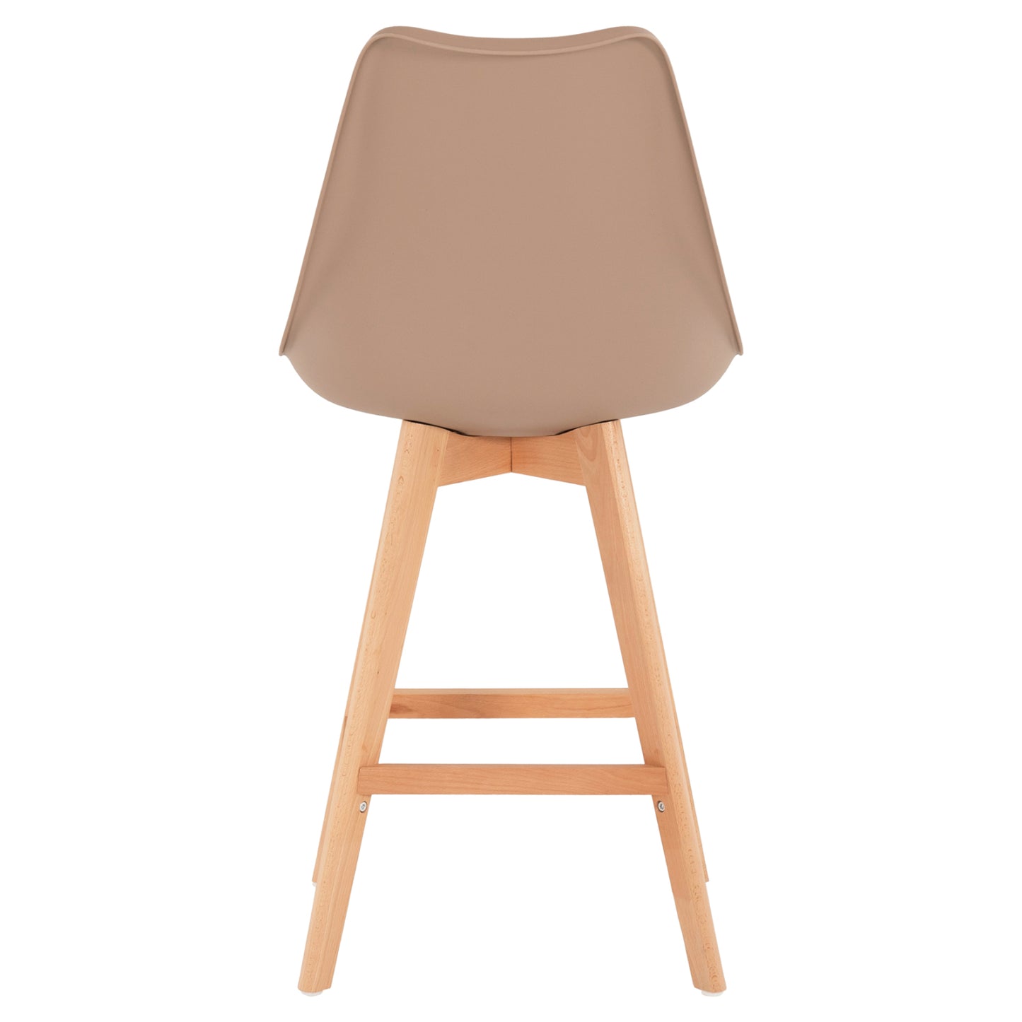 STOOL VEGAS MEDIUM HEIGHT CAPPUCCINO NATURAL 47x58x100