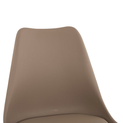 STOOL VEGAS MEDIUM HEIGHT CAPPUCCINO NATURAL 47x58x100