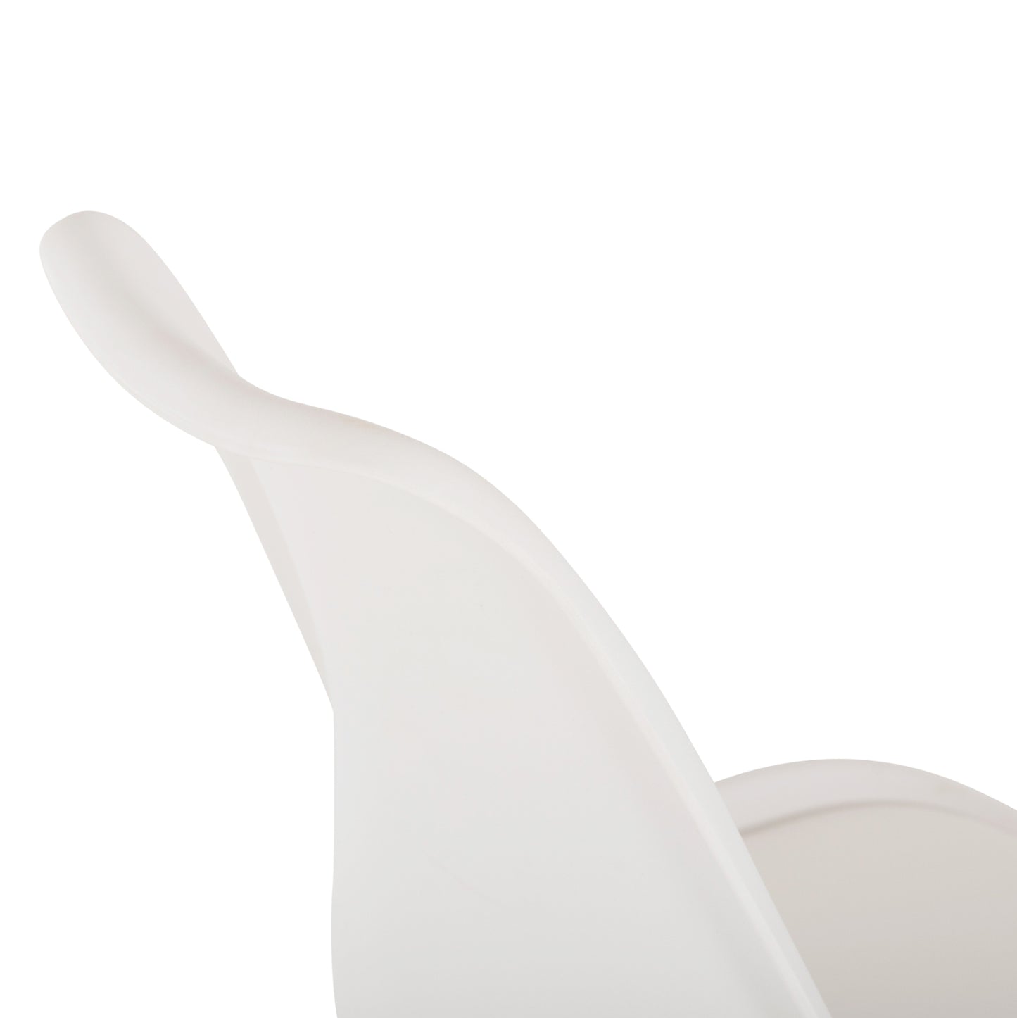 STOOL VEGAS MEDIUM HEIGHT WHITE NATURAL 47x58x100