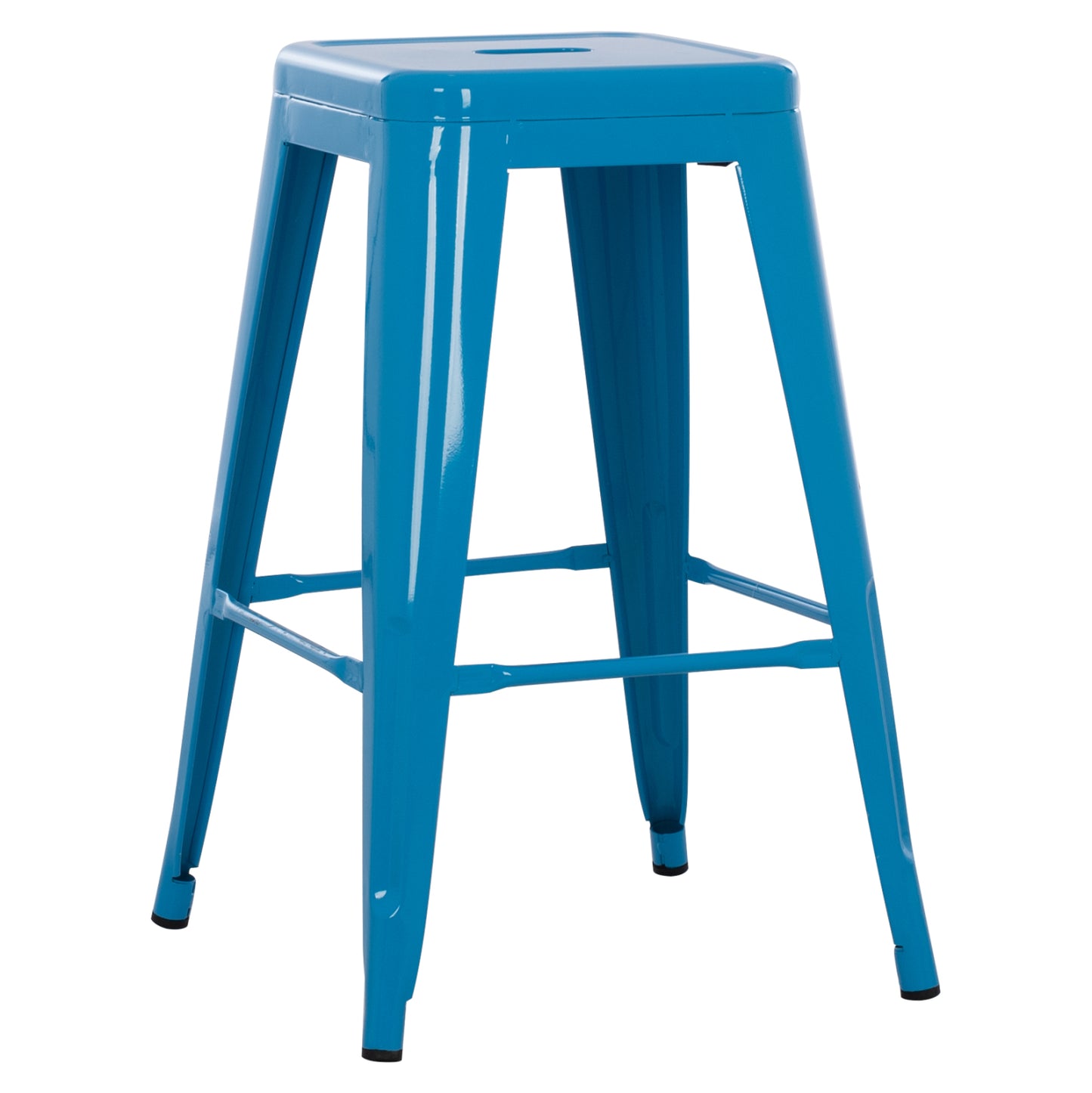 ΣΚΑΜΠΟ ΜΕΣΑΙΟΥ ΥΨΟΥΣ ΜΕΤΑΛΛΙΚΟ MELITA PRO ΜΠΛΕ 43x43x67