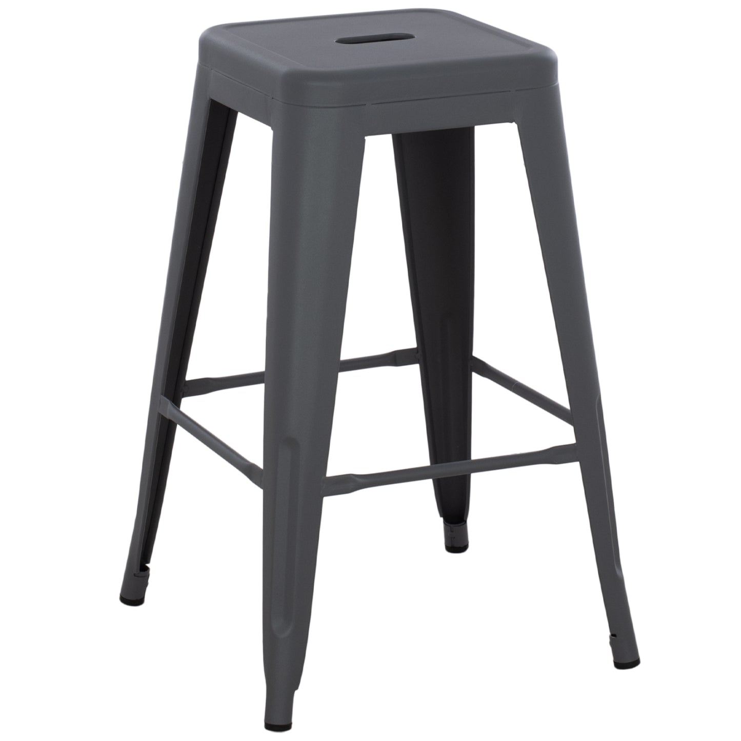 ΣΚΑΜΠΟ ΜΕΣΑΙΟΥ ΥΨΟΥΣ ΜΕΤΑΛΛΙΚΟ MELITA PRO ΓΚΡΙ 43x43x67