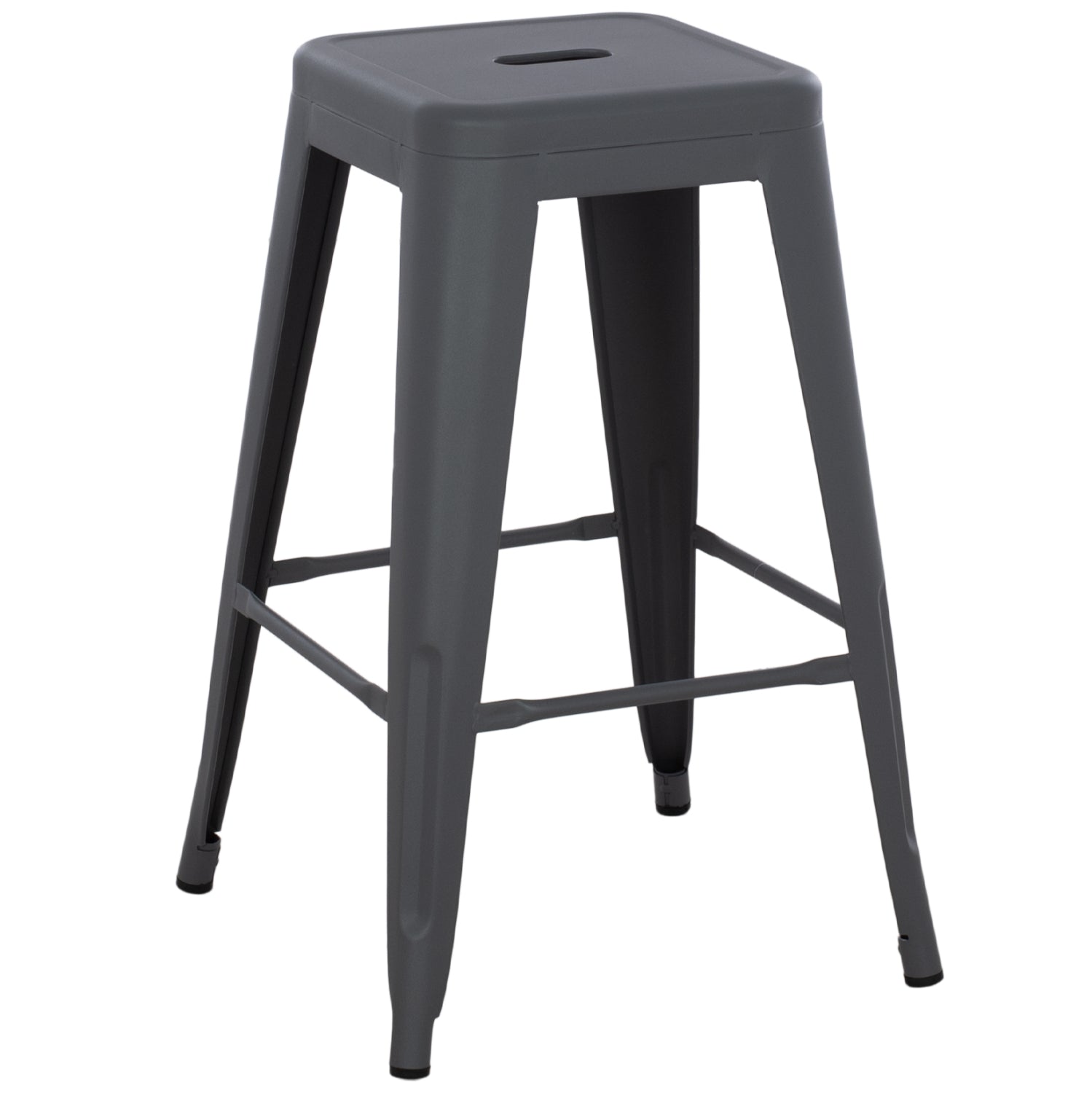 ΣΚΑΜΠΟ ΜΕΣΑΙΟΥ ΥΨΟΥΣ ΜΕΤΑΛΛΙΚΟ MELITA PRO ΓΚΡΙ 43x43x67