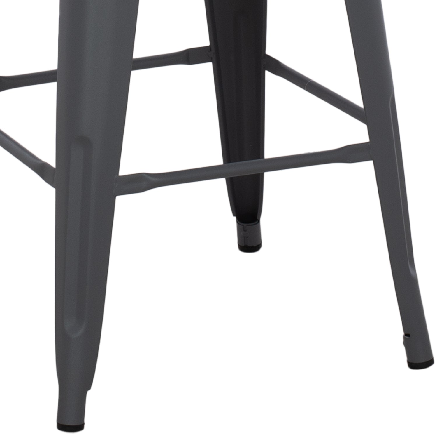 ΣΚΑΜΠΟ ΜΕΣΑΙΟΥ ΥΨΟΥΣ ΜΕΤΑΛΛΙΚΟ MELITA PRO ΓΚΡΙ 43x43x67