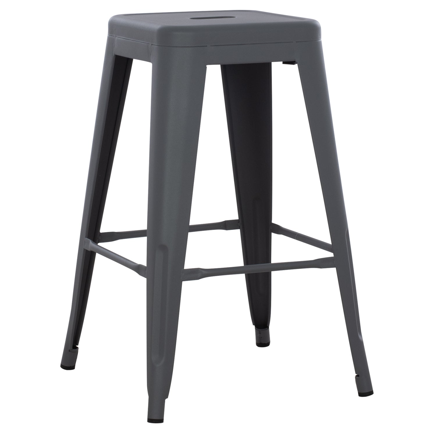 ΣΚΑΜΠΟ ΜΕΣΑΙΟΥ ΥΨΟΥΣ ΜΕΤΑΛΛΙΚΟ MELITA PRO ΓΚΡΙ 43x43x67