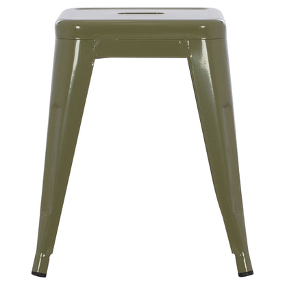 ΣΚΑΜΠΟ ΜΕΤΑΛΛΙΚΟ MELITA ΣΕ DARK OLIVE ΧΡΩΜΑ 37x37x45