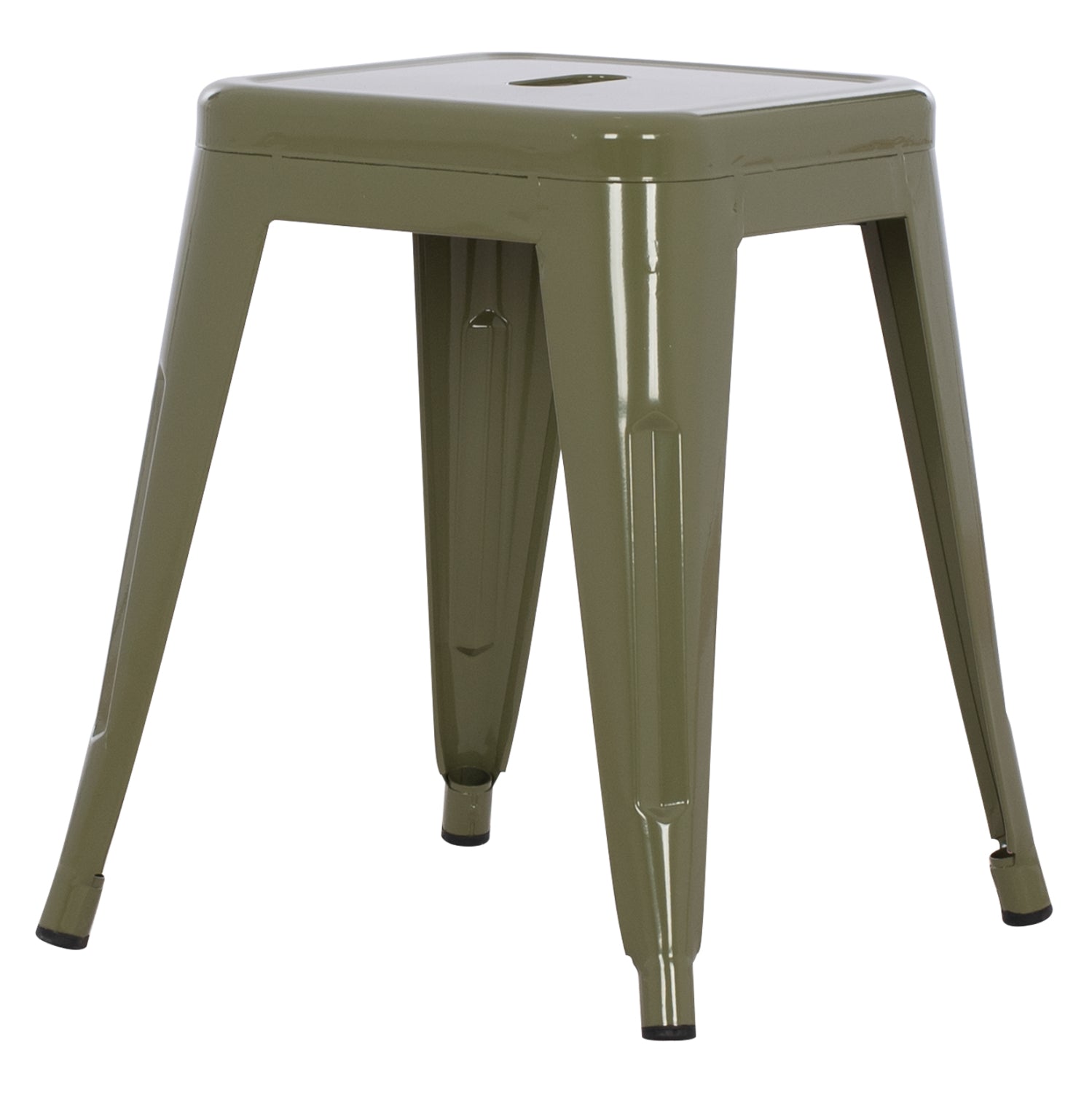 ΣΚΑΜΠΟ ΜΕΤΑΛΛΙΚΟ MELITA ΣΕ DARK OLIVE ΧΡΩΜΑ 37x37x45