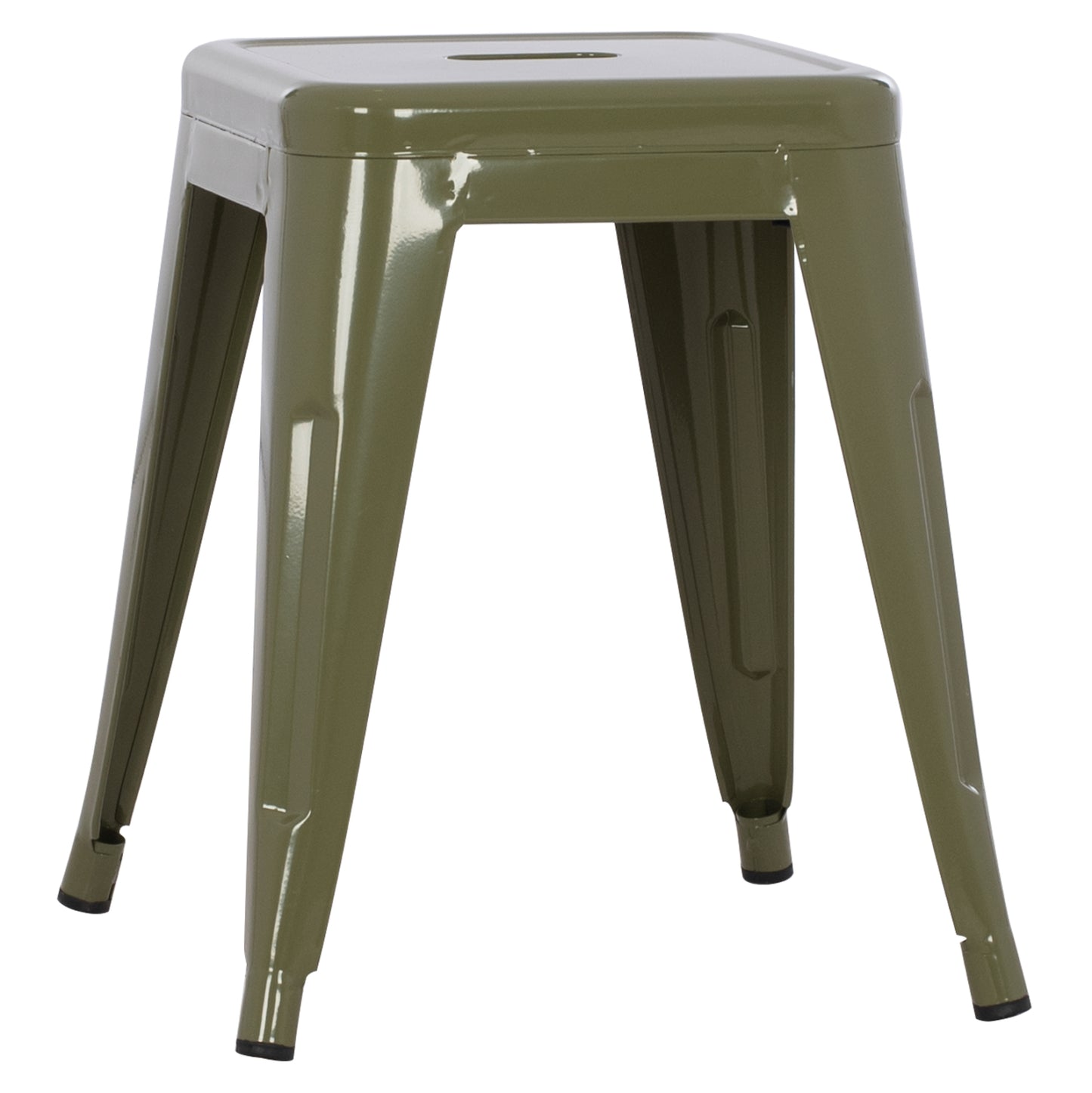 ΣΚΑΜΠΟ ΜΕΤΑΛΛΙΚΟ MELITA ΣΕ DARK OLIVE ΧΡΩΜΑ 37x37x45
