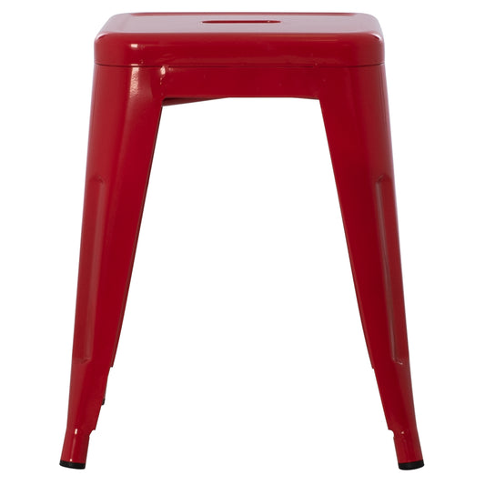 ΣΚΑΜΠΟ ΜΕΤΑΛΛΙΚΟ MELITA ΣΕ ΚΟΚΚΙΝΟ ΧΡΩΜΑ 37x37x45
