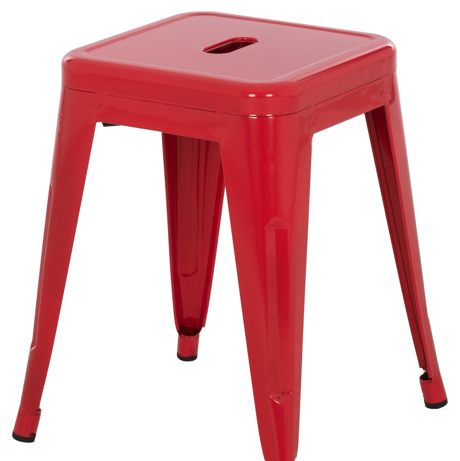 ΣΚΑΜΠΟ ΜΕΤΑΛΛΙΚΟ MELITA ΣΕ ΚΟΚΚΙΝΟ ΧΡΩΜΑ 37x37x45