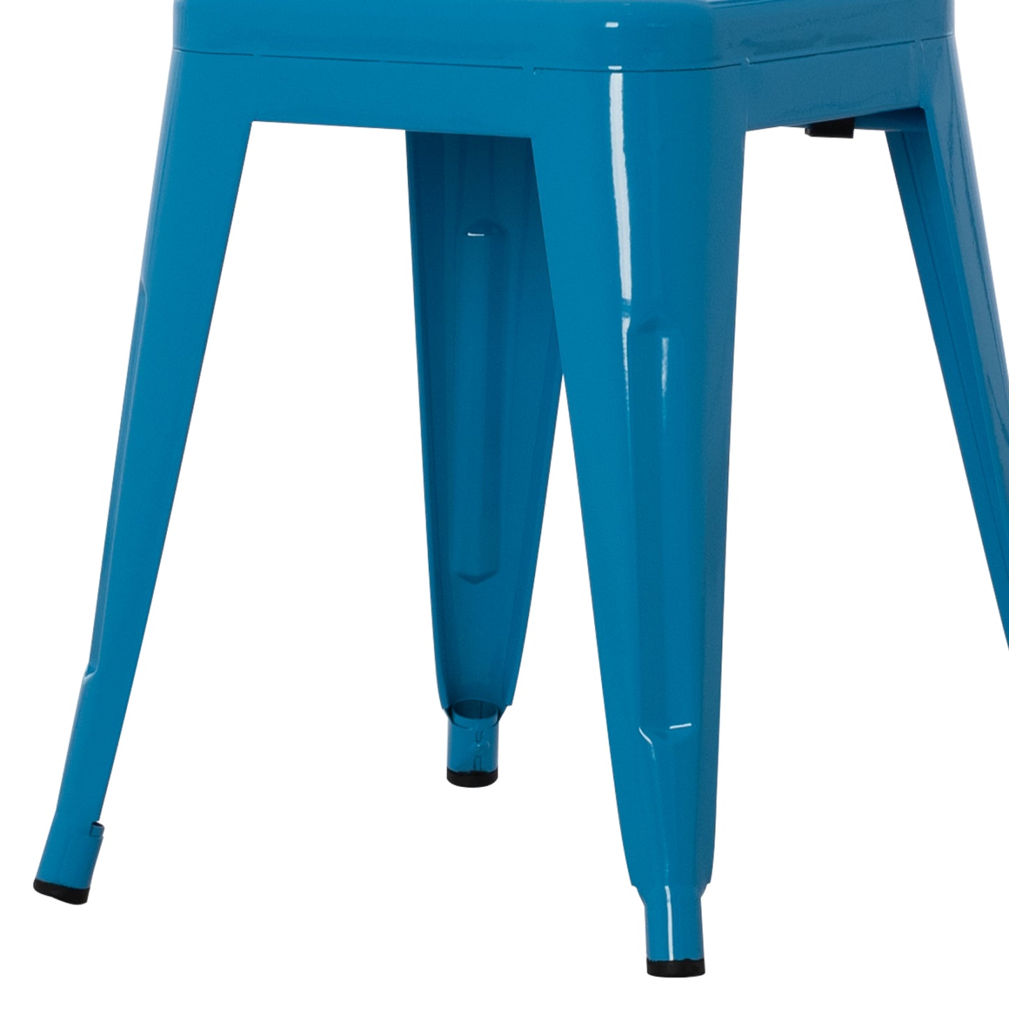 ΣΚΑΜΠΟ ΜΕΤΑΛΛΙΚΟ MELITA ΣΕ ΜΠΛΕ ΧΡΩΜΑ 37x37x45