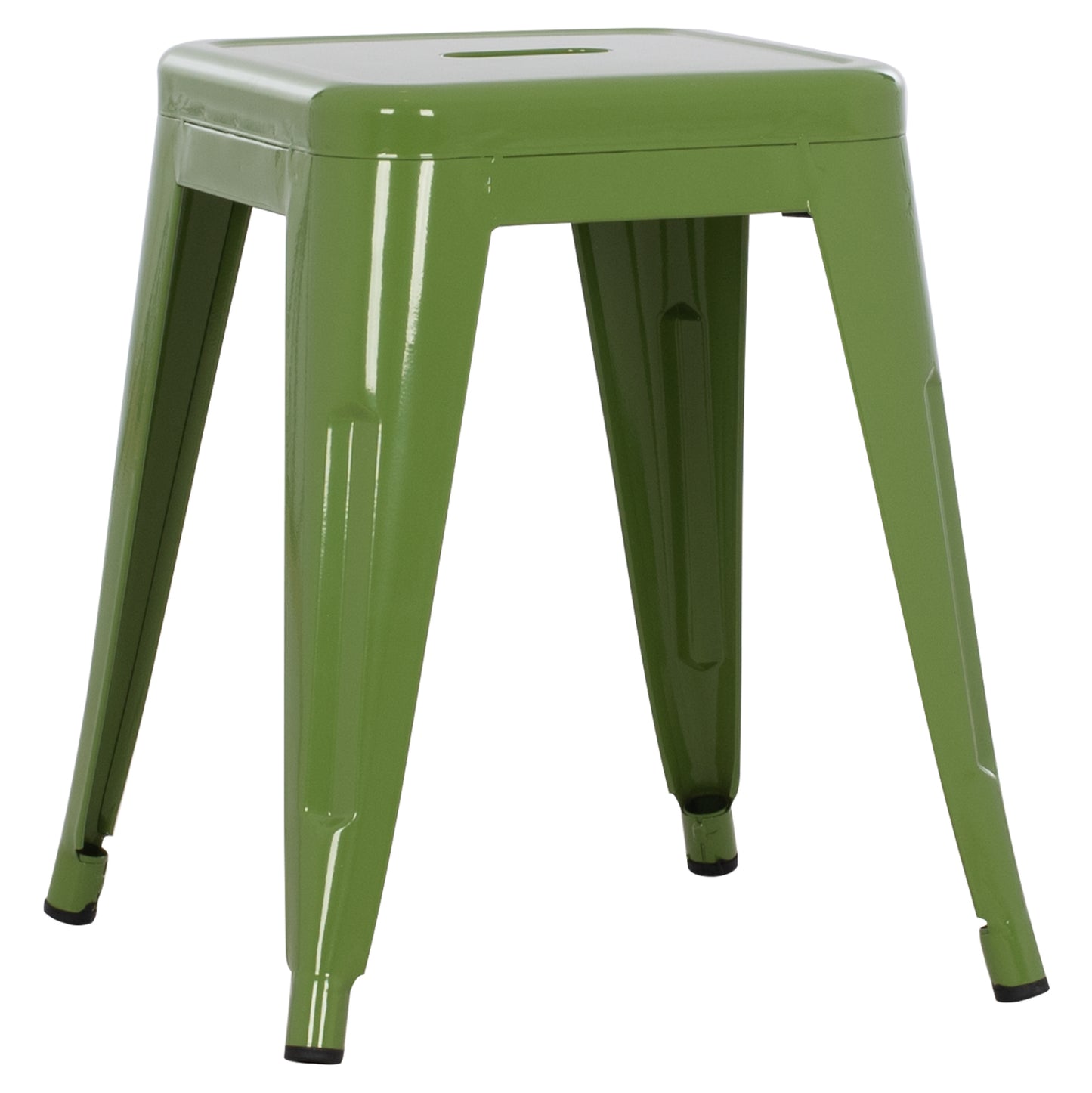 ΣΚΑΜΠΟ ΜΕΤΑΛΛΙΚΟ MELITA ΣΕ LIGHT OLIVE GREEN ΧΡΩΜΑ 37x37x45