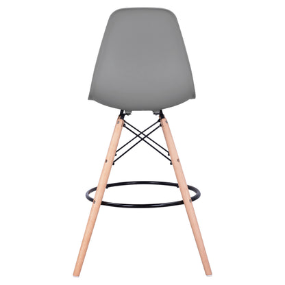 BAR STOOL RENATA GREY 58x56x107