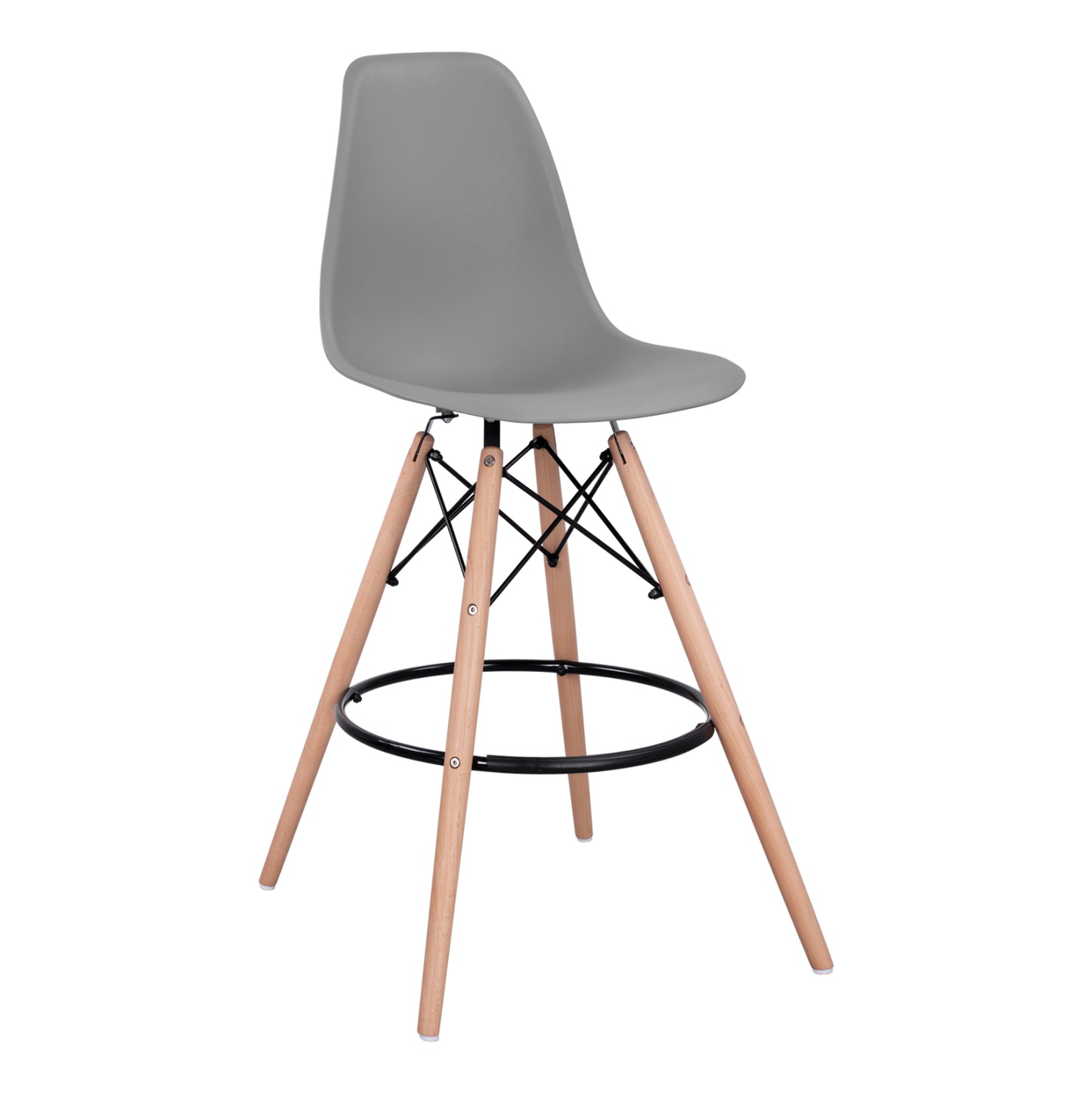 BAR STOOL RENATA GREY 58x56x107