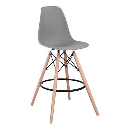 BAR STOOL RENATA GREY 58x56x107
