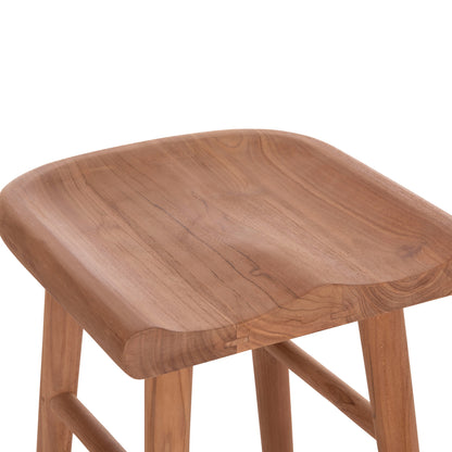ΣΚΑΜΠΟ ΜΠΑΡ BOLMAR ΞΥΛΟ ΤΕΑΚ ΣΕ ΦΥΣΙΚΟ 40.5x44x74
