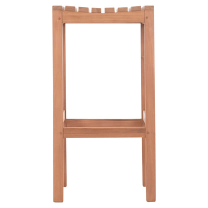 ΣΚΑΜΠΟ ΜΠΑΡ NIKOL ΞΥΛΟ ΤΕΑΚ ΣΕ ΦΥΣΙΚΟ 40x40x77