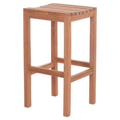 ΣΚΑΜΠΟ ΜΠΑΡ NIKOL ΞΥΛΟ ΤΕΑΚ ΣΕ ΦΥΣΙΚΟ 40x40x77