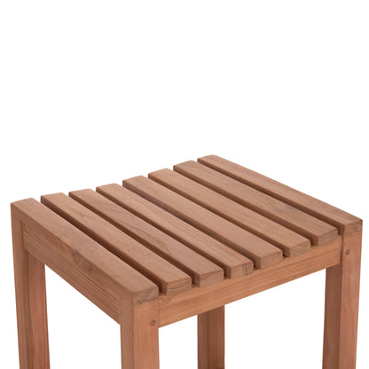 ΣΚΑΜΠΟ ΜΠΑΡ NIKOL ΞΥΛΟ ΤΕΑΚ ΣΕ ΦΥΣΙΚΟ 40x40x77
