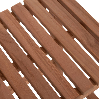 ΣΚΑΜΠΟ ΜΠΑΡ NIKOL ΞΥΛΟ ΤΕΑΚ ΣΕ ΦΥΣΙΚΟ 40x40x77