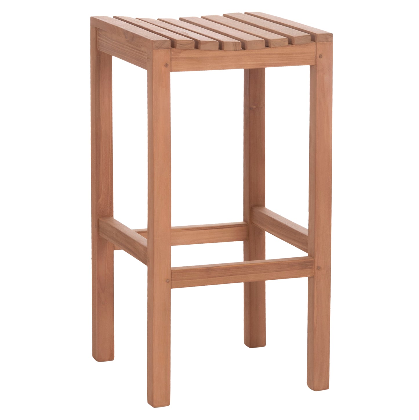 ΣΚΑΜΠΟ ΜΠΑΡ NIKOL ΞΥΛΟ ΤΕΑΚ ΣΕ ΦΥΣΙΚΟ 40x40x77