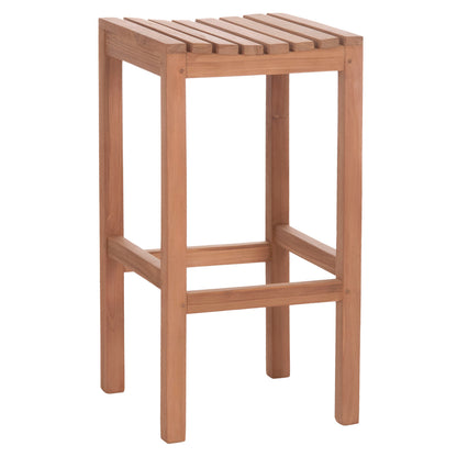 ΣΚΑΜΠΟ ΜΠΑΡ NIKOL ΞΥΛΟ ΤΕΑΚ ΣΕ ΦΥΣΙΚΟ 40x40x77