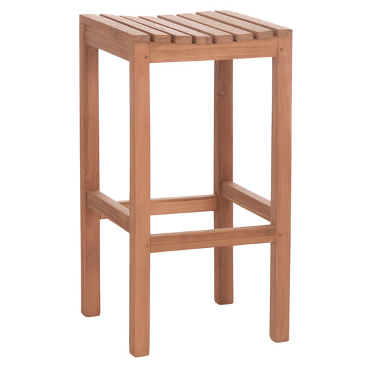 ΣΚΑΜΠΟ ΜΠΑΡ NIKOL ΞΥΛΟ ΤΕΑΚ ΣΕ ΦΥΣΙΚΟ 40x40x77