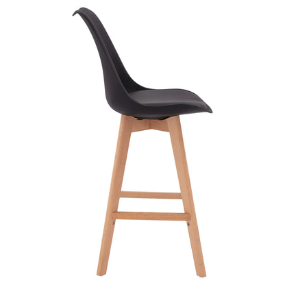 VEGAS BAR STOOL IN BLACK 48x58x105