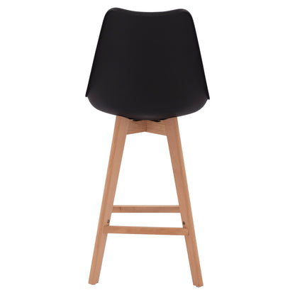VEGAS BAR STOOL IN BLACK 48x58x105