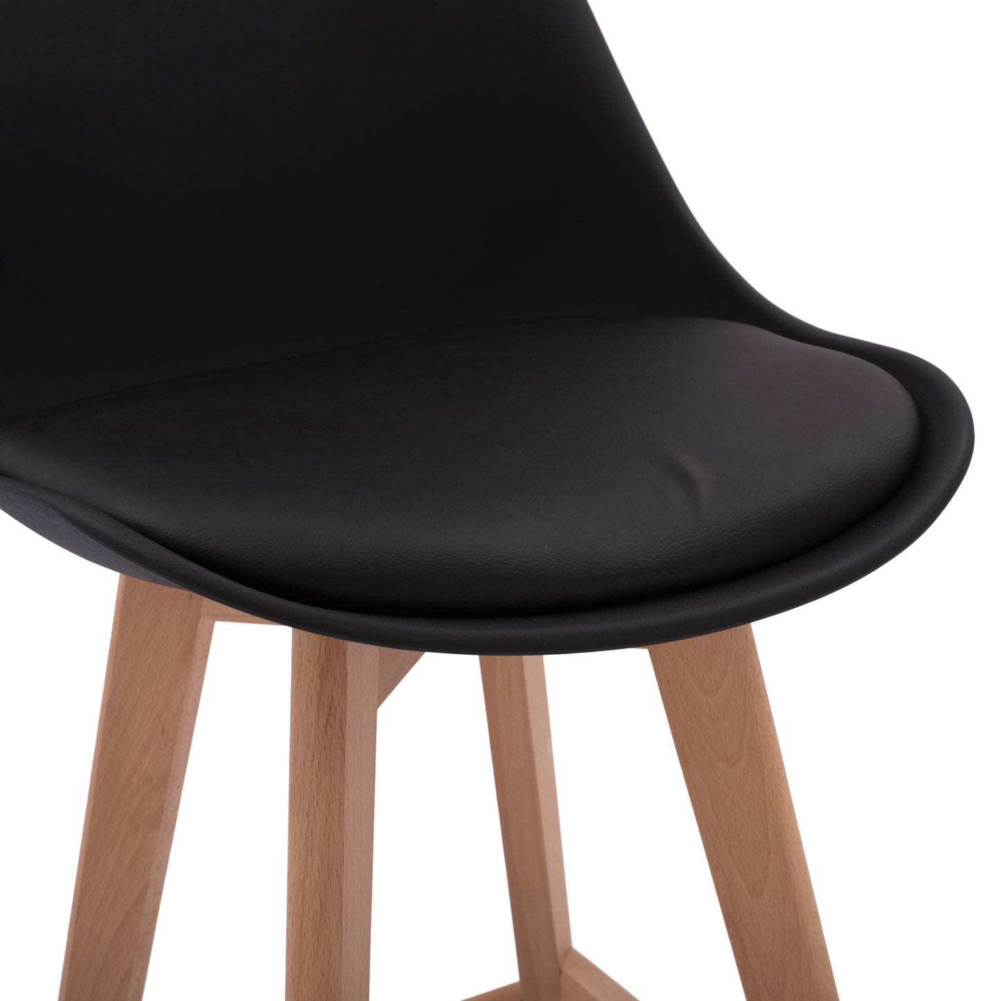 VEGAS BAR STOOL IN BLACK 48x58x105