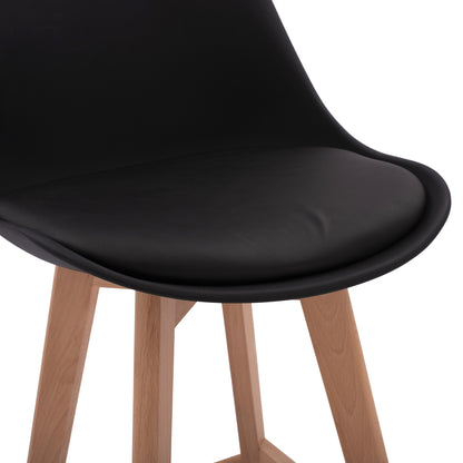 VEGAS BAR STOOL IN BLACK 48x58x105