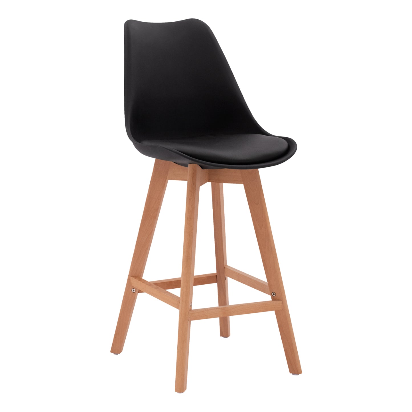 VEGAS BAR STOOL IN BLACK 48x58x105