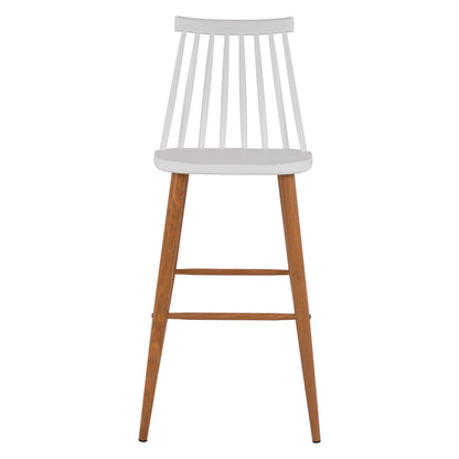 BAR STOOL VANESSA IN WHITE COLOR 43x49x107